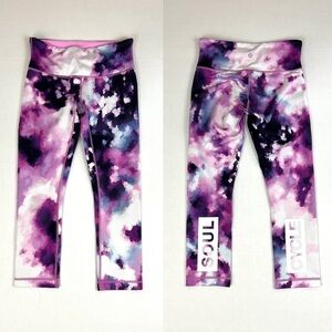 Lululemon Soul Cycle Blooming Pixie Crop Leggings - Size 4